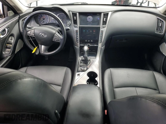 2017 Infiniti Q50 Sport with VIN JN1EV7AP1HM734603, listed as a Copart auction lot 63349095 with 153,113 mi miles and Clean title. Bid and sale history available at DreamBid. Image 8.