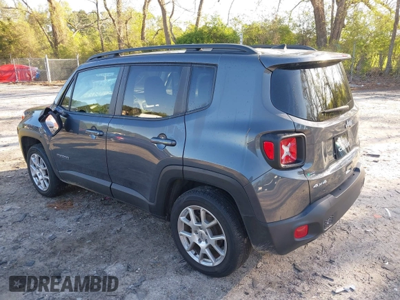 2022 Jeep Renegade Latitude with VIN ZACNJDB14NPN78441, listed as a IAAI auction lot 41997658 with 48,029 mi miles and . Bid and sale history available at DreamBid. Image 3.