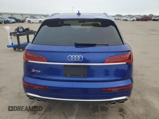 2022 Audi SQ5 Premium Plus with VIN WA1B4AFY3N2045083, listed as a Copart auction lot 74147484 with 11,033 mi miles and Salvage Title. Bid and sale history available at carsss.com. Image 6.
