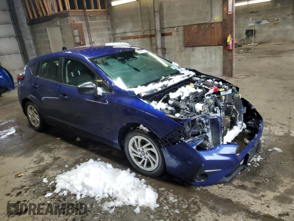 2024 Subaru Impreza with VIN JF1GUABC0R8893033, listed as a Copart auction lot 85941104 with 1,224 mi miles and Salvage Title. Bid and sale history available at carsss.com. Image 4.