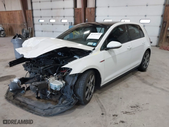 2018 Volkswagen Golf GTI S with VIN 3VW547AU6JM267272, listed as a IAAI auction lot 41757532 with 80,188 mi miles. Bid and sale history available at carsss.com. Image 18.