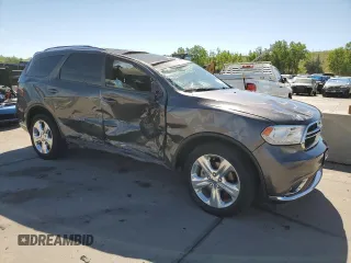 2014 Dodge Durango Limited z VIN 1C4SDJDT9EC394501, wystawiony jako Copart lot #58161754 z przebiegiem 86 066 mil mil oraz Czysty tytuł • Clean title. Historia ofert i sprzedaży dostępna na DreamBid. Obrazek 4.