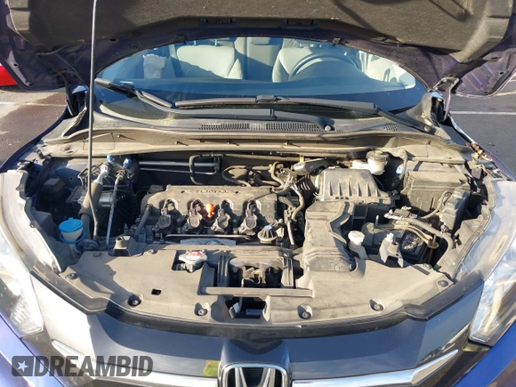 2016 Honda HR-V EX-L w/Navi with VIN 3CZRU6H70GM761497, listed as a IAAI auction lot 41616410 with 92,527 mi miles. Bid and sale history available at carsss.com. Image 10.