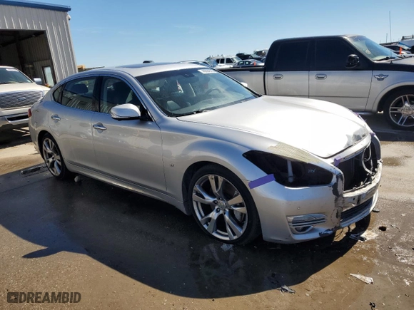 2019 Infiniti Q70L 3.7 LUXE with VIN JN1BY1PP3KM685278, listed as a Copart auction lot 46684595 with NaN miles and Salvage Title. Bid and sale history available at carsss.com. Image 4.