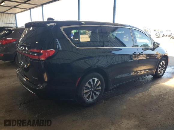 2024 Chrysler Pacifica Hybrid Select z VIN 2C4RC1S74RR166734, wystawiony jako Copart lot #56190895 z przebiegiem 26 312 mil mil oraz Szkoda całkowita • Salvage title. Historia ofert i sprzedaży dostępna na DreamBid. Obrazek 3.