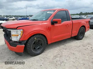 2022 Ford F-150 XL with VIN 1FTMF1C59NKE04407, listed as a Copart auction lot 54426055 with 42,225 mi miles and Salvage title. Bid and sale history available at DreamBid. Image 1.