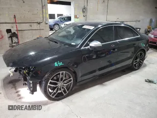 2015 Audi S3 2.0T Premium Plus with VIN WAUBFGFF6F1115875, listed as a Copart auction lot 84928384 with 144,846 mi miles and Salvage Title. Bid and sale history available at carsss.com. Image 1.