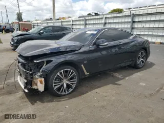 2017 Infiniti Q60 3.0t Premium with VIN JN1EV7EK1HM362520, listed as a Copart auction lot 53841655 with 76,282 mi miles and Clean Title. Bid and sale history available at carsss.com. Image 1.