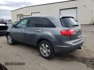 2008 Acura MDX with VIN 2HNYD282X8H523827, listed as a Copart auction lot 50609315 with 202,211 mi miles and Salvage Title. Bid and sale history available at DreamBid. Image 2.