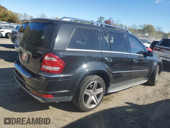 2011 Mercedes-Benz GL-Class GL 550 with VIN 4JGBF8GE2BA696439, listed as a Copart auction lot 74685374 with 56,766 mi miles and Salvage Title. Bid and sale history available at carsss.com. Image 3.