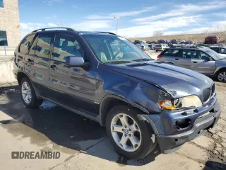 2004 BMW X5 3.0i with VIN 5UXFA13504LU42459, listed as a Copart auction lot 43819964 with 171,722 mi miles and Salvage Title. Bid and sale history available at carsss.com. Image 4.
