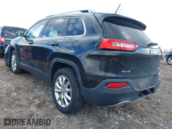 2014 Jeep Cherokee Limited with VIN 1C4PJMDS3EW211129, listed as a IAAI auction lot 41877310 with 91,791 mi miles and . Bid and sale history available at DreamBid. Image 3.