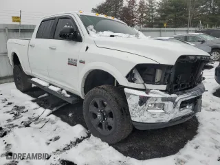 2018 Ram 2500 Laramie with VIN 3C6UR5FJ8JG173113, listed as a Copart auction lot 84708244 with 72,155 mi miles and Salvage Title. Bid and sale history available at carsss.com. Image 4.