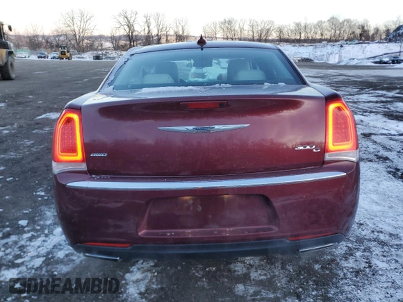2017 Chrysler 300 with VIN 2C3CCAKG4HH506804, listed as a Copart auction lot 89251045 with 61,694 mi miles and Salvage Title. Bid and sale history available at carsss.com. Image 6.