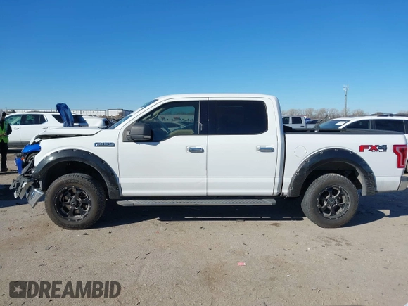 2015 Ford F-150 XLT with VIN 1FTEW1EF4FKD09118, listed as a IAAI auction lot 41414605 with 136,073 mi miles. Bid and sale history available at carsss.com. Image 14.