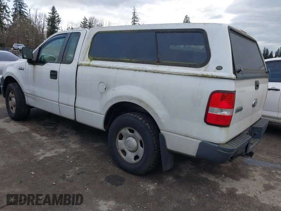 2008 Ford F-150 XL with VIN 1FTRF122X8KD70799, listed as a IAAI auction lot 41623379 with 170,535 mi miles. Bid and sale history available at carsss.com. Image 3.