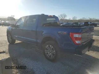 2022 Ford F-150 XL with VIN 1FTEW1EP7NKD02073, listed as a Copart auction lot 49137775 with 86,765 mi miles and Salvage Title. Bid and sale history available at DreamBid. Image 2.