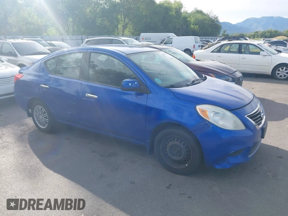 2012 Nissan Versa SV with VIN 3N1CN7AP2CL864464, listed as a IAAI auction lot 42571245 with 180,268 mi miles and . Bid and sale history available at DreamBid. Image 1.