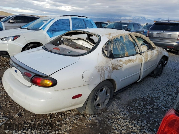 1997 Ford Taurus GL z VIN 1FALP52U1VG253340, wystawiony jako Copart lot #44081395 z przebiegiem 210 117 mil mil oraz Szkoda całkowita • Salvage title. Historia ofert i sprzedaży dostępna na DreamBid. Obrazek 3.