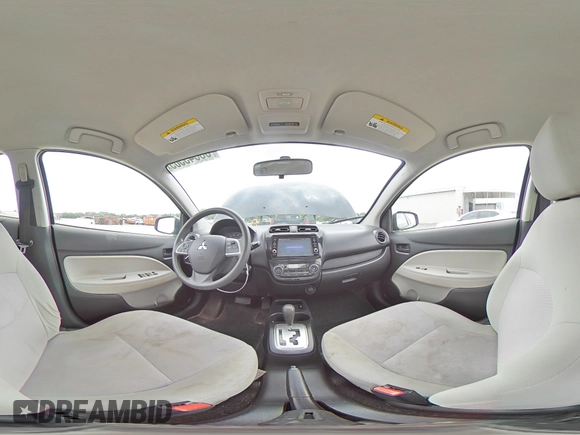 2020 Mitsubishi Mirage ES with VIN ML32F3FJ4LHF02272, listed as a Copart auction lot 55845505 with 48,763 mi miles and Salvage title. Bid and sale history available at DreamBid. Image 14.