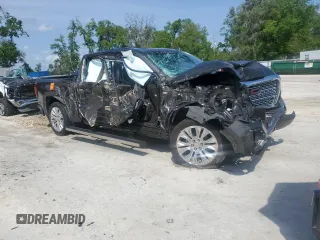 2020 GMC Sierra 1500 Denali with VIN 1GTU9FEL3LZ164890, listed as a Copart auction lot 51253935 with 63,147 mi miles and Non Repairable. Bid and sale history available at DreamBid. Image 4.