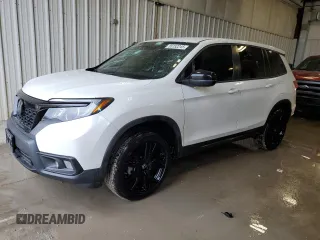 2021 Honda Passport Sport z VIN 5FNYF8H23MB015931, wystawiony jako Copart lot #55152245 z przebiegiem 56 731 mil mil oraz Szkoda całkowita • Salvage title. Historia ofert i sprzedaży dostępna na DreamBid. Obrazek 1.