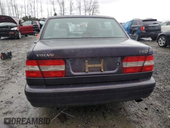 1995 Volvo 960 с VIN YV1KS9616S1059956, выставлен на аукционе Copart как лот 86760234 с пробегом 137 261 миль миль и Списание • Salvage title. История ставок и продаж доступна на DreamBid. Изображение 6.