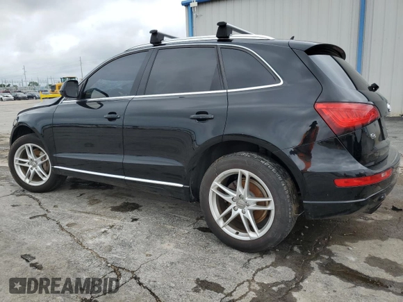 2013 Audi Q5 Premium Plus with VIN WA1LFAFP0DA007899, listed as a Copart auction lot 61058055 with Not provided miles and Salvage title. Bid and sale history available at DreamBid. Image 2.