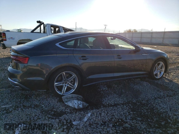 2021 Audi A5 Sportback S line Premium Plus with VIN WAUFACF59MA028338, listed as a Copart auction lot 73235173 with 20,803 mi miles. Bid and sale history available at carsss.com. Image 3.
