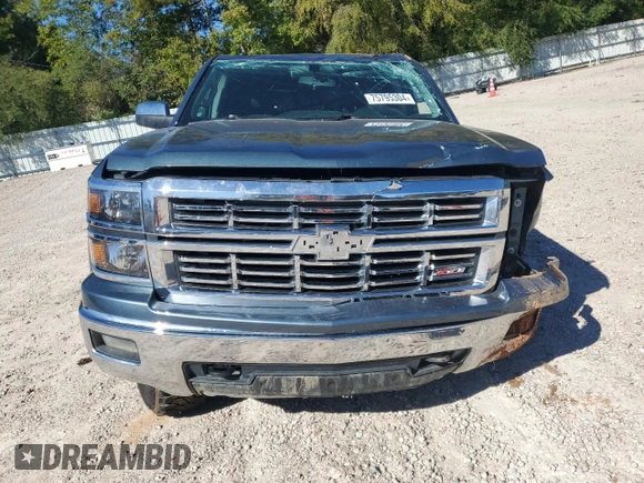 2014 Chevrolet Silverado 1500 LT with VIN 1GCUKREC7EF194341, listed as a Copart auction lot 75795304 with Not Provided miles and Salvage Title. Bid and sale history available at DreamBid. Image 5.