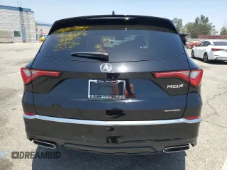 2022 Acura MDX Advance with VIN 5J8YE1H86NL006669, listed as a Copart auction lot 62025965 with Not provided miles and Salvage title. Bid and sale history available at DreamBid. Image 6.