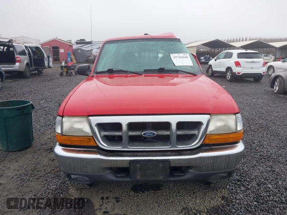 2000 Ford Ranger XLT with VIN 1FTZR15X2YPC01684, listed as a IAAI auction lot 41766048 with 184,221 mi miles. Bid and sale history available at carsss.com. Image 12.