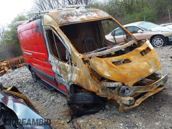 2016 Ford Transit Cargo z VIN 1FTYR2CG4GKB43643, wystawiony jako IAAI lot #41801467 z przebiegiem Nie podano mil oraz . Historia ofert i sprzedaży dostępna na DreamBid. Obrazek 1.