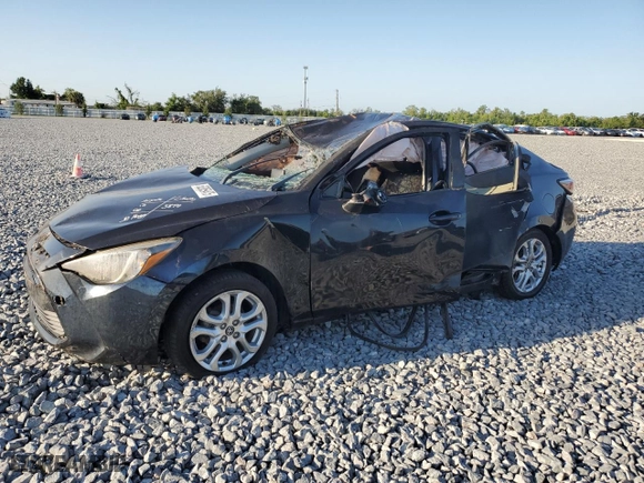 2017 Toyota Yaris iA with VIN 3MYDLBYV6HY187638, listed as a Copart auction lot 52859475 with 0 mi miles and Salvage Title. Bid and sale history available at carsss.com. Image 1.