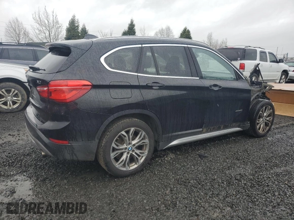 2016 BMW X1 xDrive28i with VIN WBXHT3Z30G4A49460, listed as a Copart auction lot 48998755 with 117,525 mi miles and Salvage Title. Bid and sale history available at carsss.com. Image 3.