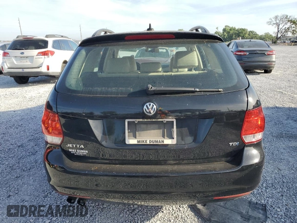 2012 Volkswagen Jetta TDI with VIN 3VWPL7AJ7CM701008, listed as a Copart auction lot 53899445 with 127,900 mi miles and Salvage title. Bid and sale history available at DreamBid. Image 6.