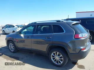 2019 Jeep Cherokee Latitude Plus with VIN 1C4PJLLB1KD201847, listed as a IAAI auction lot 41814463 with 115,927 mi miles. Bid and sale history available at carsss.com. Image 14.