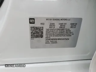 2024 Cadillac CT5 Luxury z VIN 1G6DM5RK9R0107524, wystawiony jako Copart lot #55196684 z przebiegiem 15 746 mil mil oraz Szkoda całkowita • Salvage title. Historia ofert i sprzedaży dostępna na DreamBid. Obrazek 13.