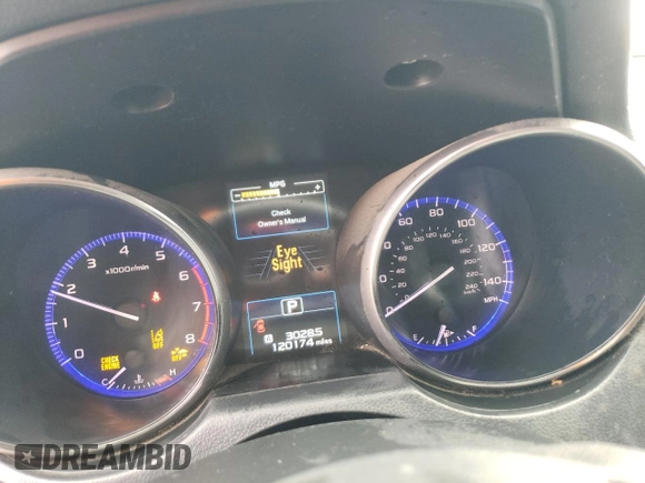 2018 Subaru Legacy Premium with VIN 4S3BNAF65J3027772, listed as a Copart auction lot 44533445 with 120,174 mi miles and Salvage title. Bid and sale history available at DreamBid. Image 9.