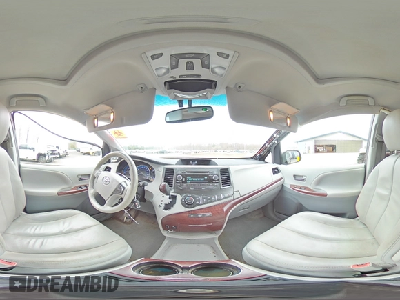 2014 Toyota Sienna XLE with VIN 5TDYK3DC1ES492724, listed as a Copart auction lot 51605245 with 112,079 mi miles and Salvage Title. Bid and sale history available at carsss.com. Image 13.
