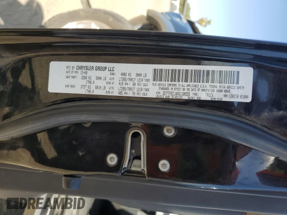2010 Dodge 2500 SLT with VIN 3D7TP2CL6AG130555, listed as a Copart auction lot 74342264 with 216,479 mi miles and Salvage title. Bid and sale history available at DreamBid. Image 12.