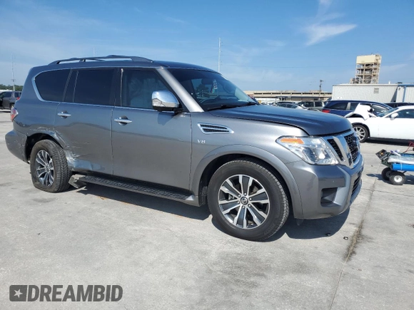 2020 Nissan Armada SL with VIN JN8AY2NDXL9111471, listed as a Copart auction lot 70018934 with 48,204 mi miles and Salvage Title. Bid and sale history available at carsss.com. Image 4.