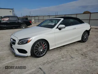 2017 Mercedes-Benz C 300 with VIN WDDWK4JB6HF520973, listed as a Copart auction lot 85326424 with 34,825 mi miles and Salvage Title. Bid and sale history available at DreamBid. Image 1.