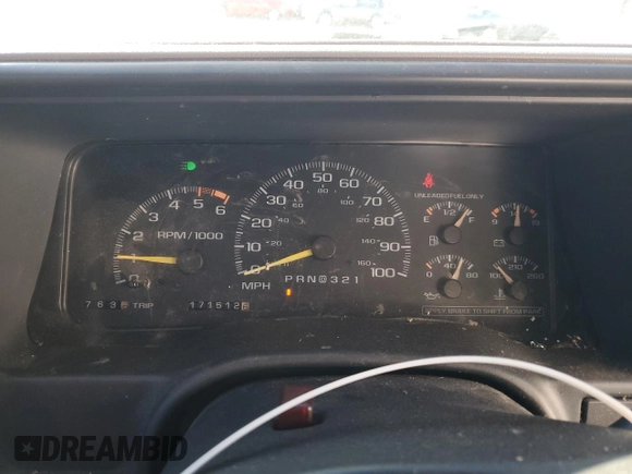 1996 GMC Sierra 1500 z VIN 2GTEK19R1T1537881, wystawiony jako Copart lot #48440055 z przebiegiem 1 715 126 mil mil oraz Szkoda całkowita • Salvage title. Historia ofert i sprzedaży dostępna na DreamBid. Obrazek 9.