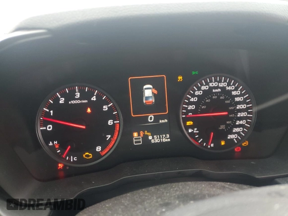 2022 Subaru WRX Limited with VIN JF1VBAL68N9005557, listed as a Copart auction lot 54220445 with 63,016 mi miles and Salvage title. Bid and sale history available at DreamBid. Image 9.