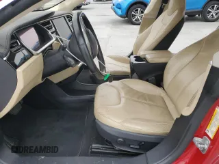 2013 Tesla Model S with VIN 5YJSA1AC2DFP10593, listed as a Copart auction lot 55055115 with Not Provided miles and Clean Title. Bid and sale history available at DreamBid. Image 7.