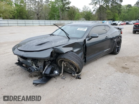 2018 Chevrolet Camaro 2SS with VIN 1G1FH1R76J0100722, listed as a Copart auction lot 50919365 with 97,193 mi miles and Salvage title. Bid and sale history available at DreamBid. Image 1.