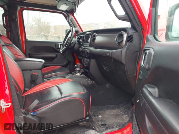 2021 Jeep Gladiator Willys с VIN 1C6HJTAG6ML550649, выставлен на аукционе IAAI как лот 41530585 с пробегом 119 002 миль миль и . История ставок и продаж доступна на DreamBid. Изображение 5.