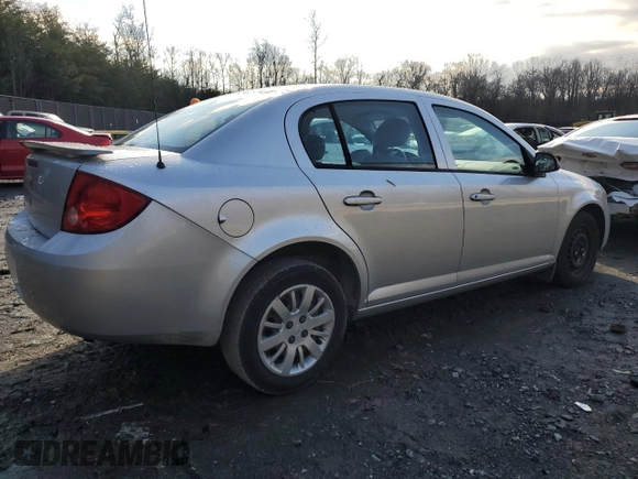 2010 Chevrolet Cobalt LS with VIN 1G1AB5F53A7132623, listed as a Copart auction lot 46311175 with 91,341 mi miles and Non Repairable. Bid and sale history available at DreamBid. Image 3.