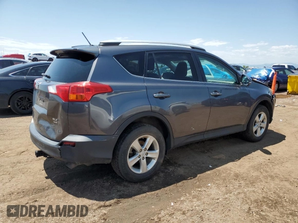 2013 Toyota RAV4 XLE with VIN 2T3RFREV3DW097467, listed as a Copart auction lot 62609425 with 182,962 mi miles and Salvage title. Bid and sale history available at DreamBid. Image 3.